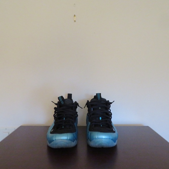 Air Foamposite Pro Electric Blue Size 10 VNDS - Picture 2 of 6